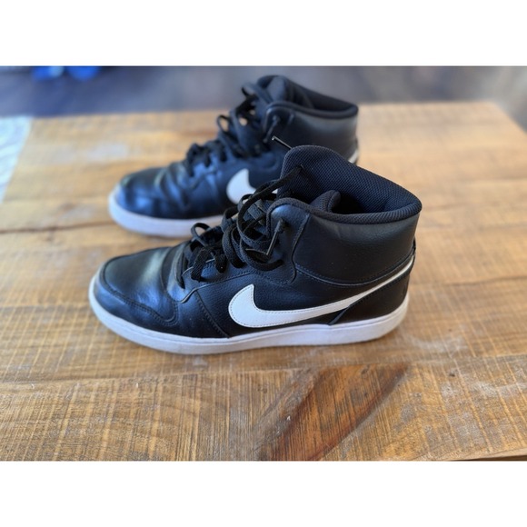 Nike Herren Sneaker High-Top Schwarz Size 11 AQ1773-002 Black White main image 5